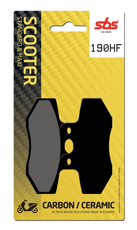 Тормозные колодки SBS 190HF