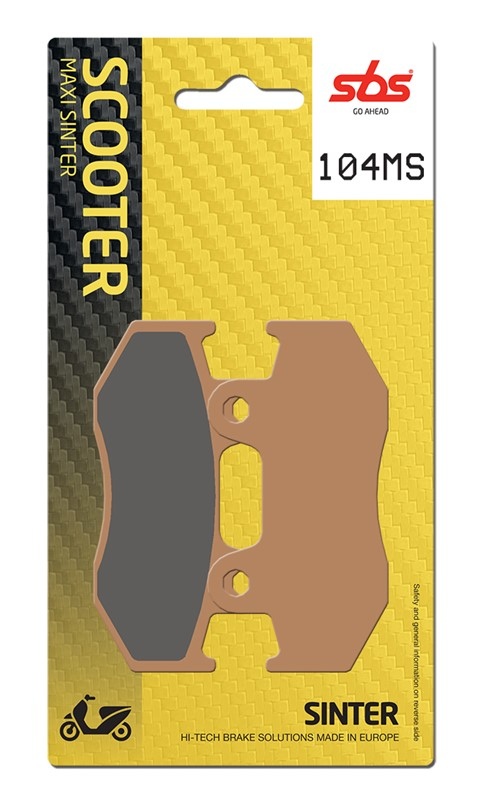 Тормозные колодки SBS 104MS