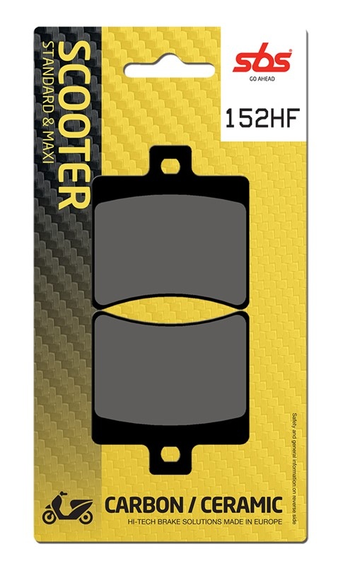Тормозные колодки SBS 152HF