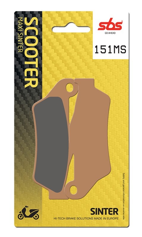 Тормозные колодки SBS 151MS