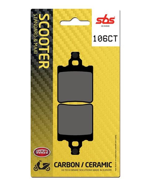 Тормозные колодки SBS 106CT