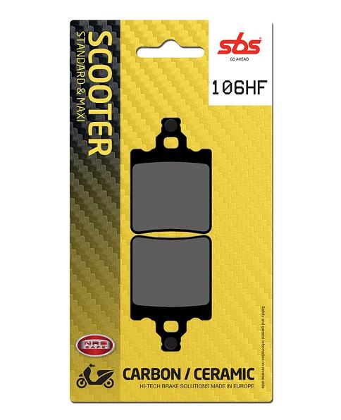 Тормозные колодки SBS 106HF