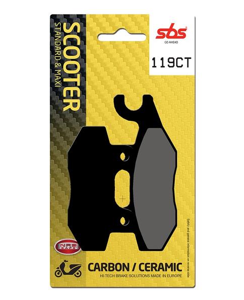 Тормозные колодки SBS 119CT