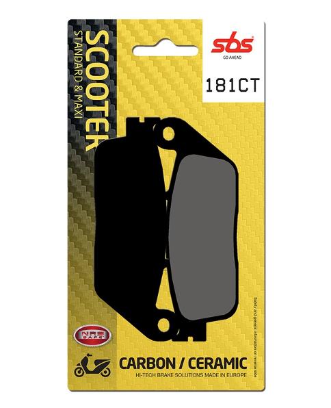 Тормозные колодки SBS 181CT