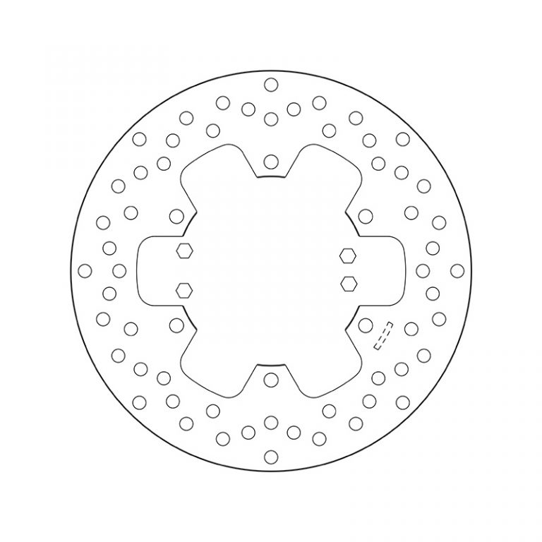 Тормозной диск Brembo 68B407H8