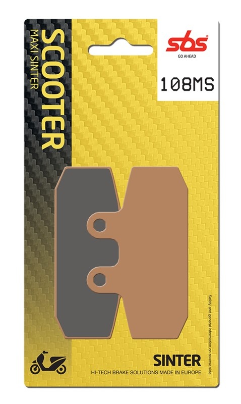 Тормозные колодки SBS 108MS