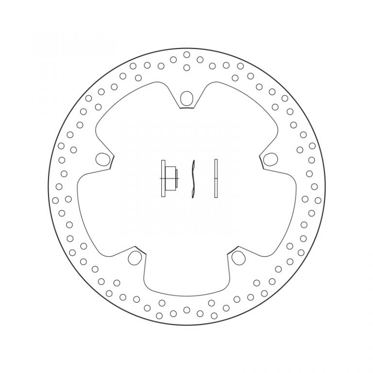 Тормозной диск Brembo 168B407D7