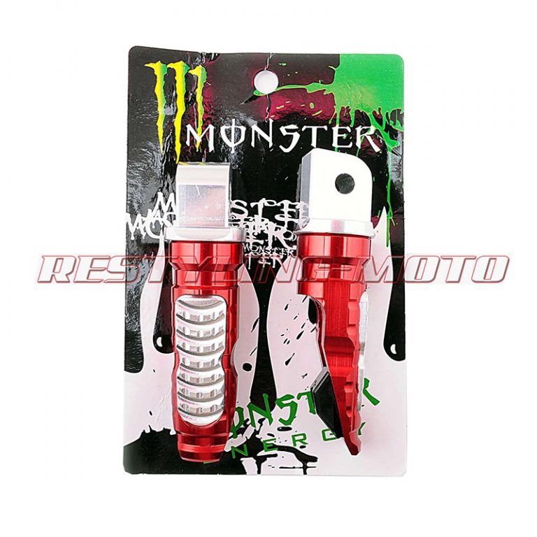 Подножки MONSTER ENERGY RED