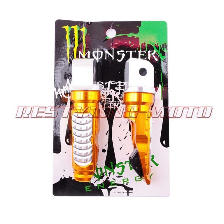 Подножки MONSTER ENERGY GOLD