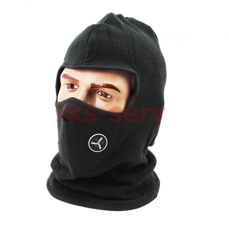 Подшлемник теплый Motorace BLACK