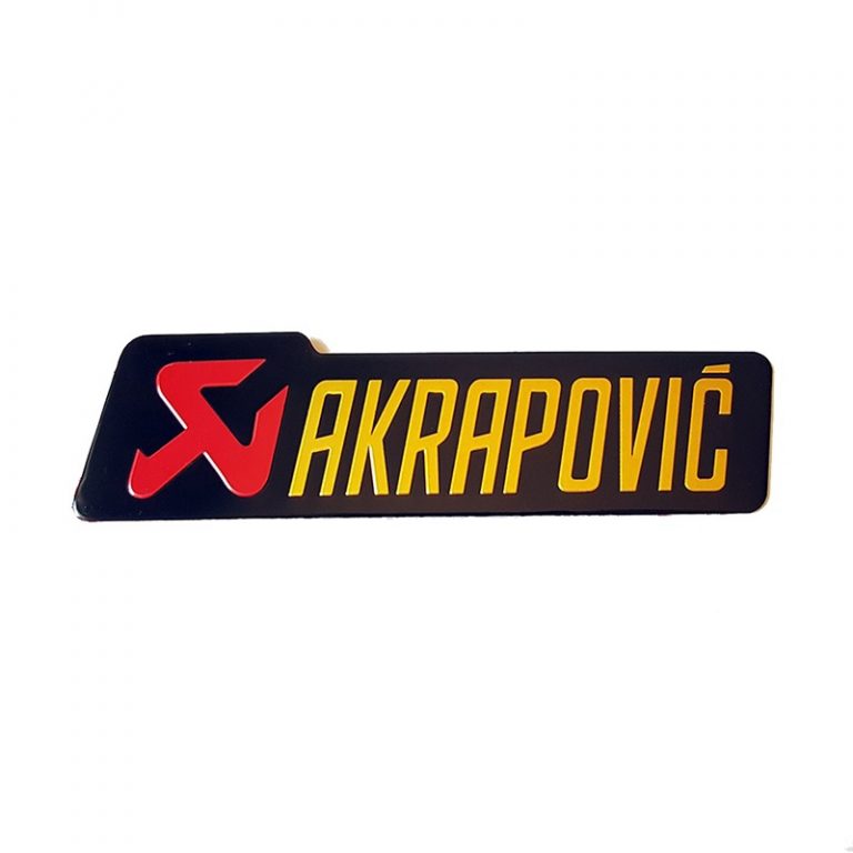 Шильда на выхлоп AKRAPOVIC