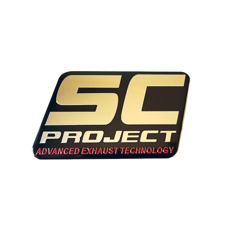 Шильда на выхлоп SC PROJECT