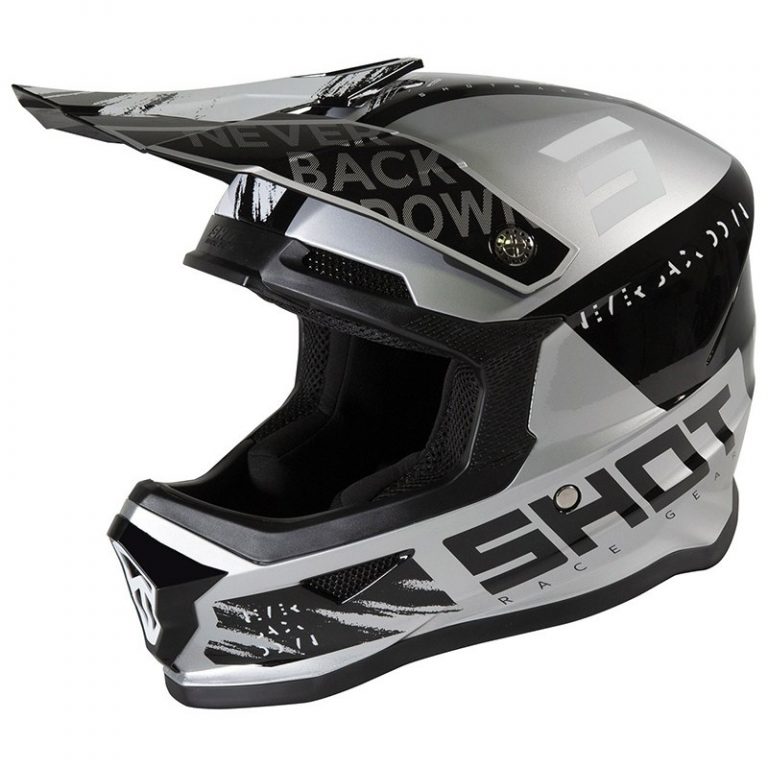 Шлем Shot Racing Furious Draw Kids Black/Grey