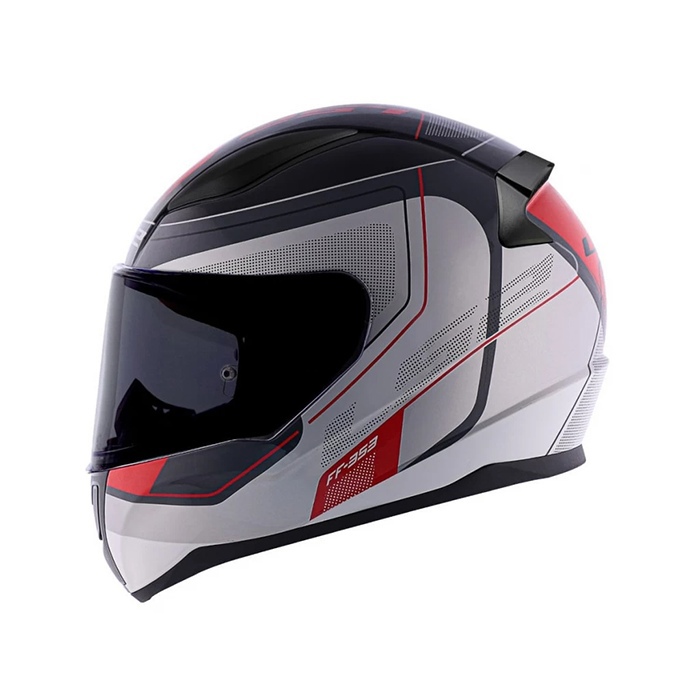Мотошлем LS2 FF353 RAPID SLIDE MATT GREY RED