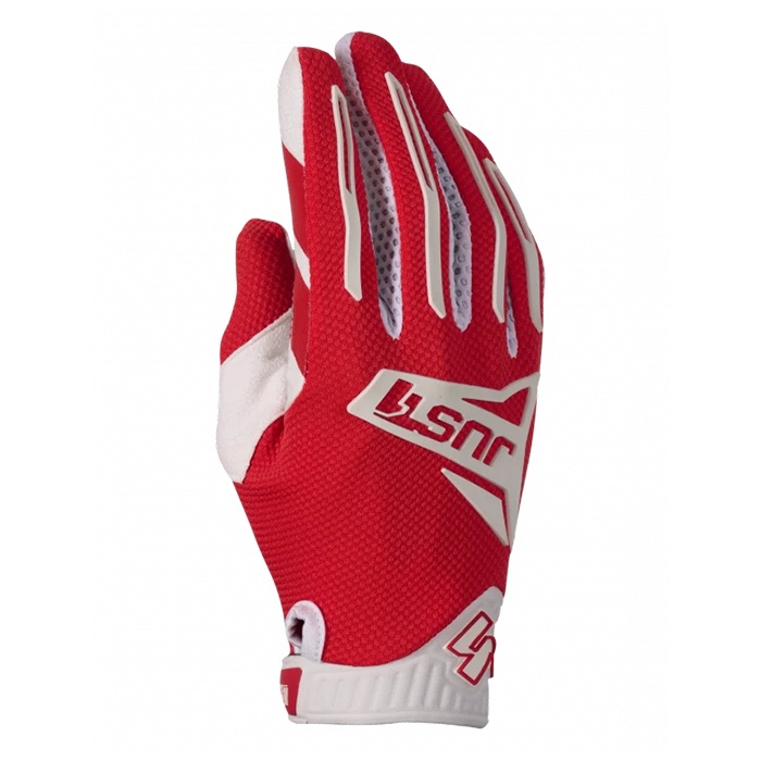 Мотоперчатки Just1 J-force 2.0 Red White