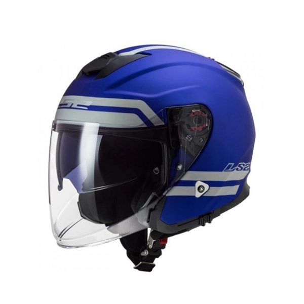 Мотошлем LS2 OF521 Infinity Hyper Matt Blue