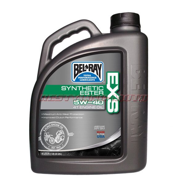 Масло моторное Bel-Ray EXS SYNTHETIC ESTER 4T (4L)