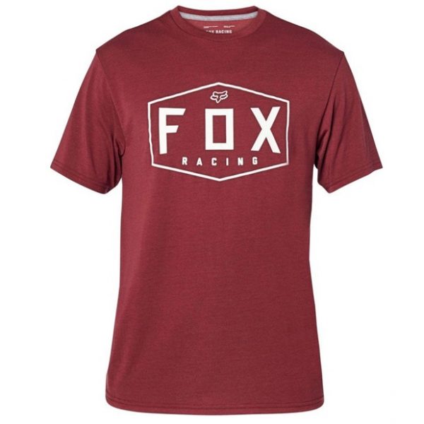 Футболка FOX CREST TECH TEE [Cranberry]