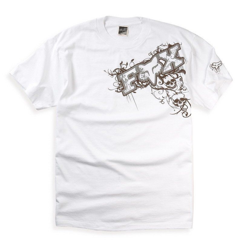 Футболка FOX Graveyard Tee [White]