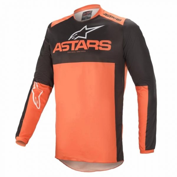 Джерси Alpinestars FLUID TRIPPLE  black/orange