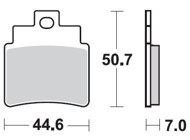 Тормозные колодки Braking 883SM1