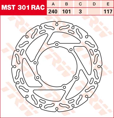 Тормозной диск TRW LUCAS MST301RAC Sale