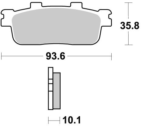 Тормозные колодки Braking 948SM1