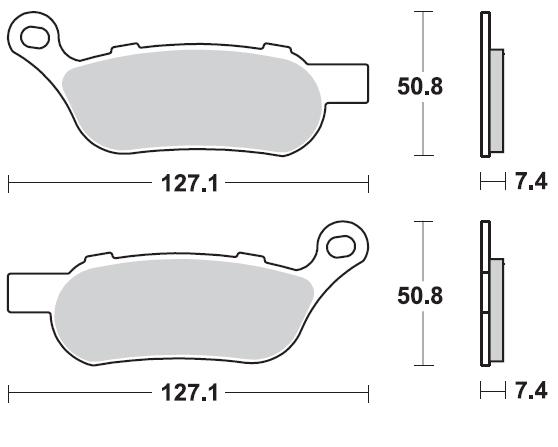 Тормозные колодки Braking 944CM88