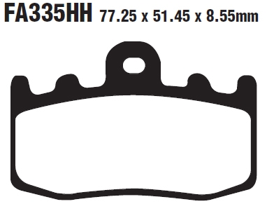 Тормозные колодки EBC FA335HH