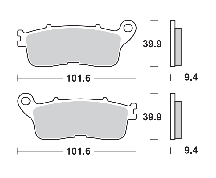 Тормозные колодки Braking 957CM56