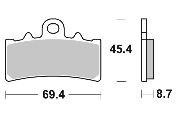 Тормозные колодки Braking 952CM55