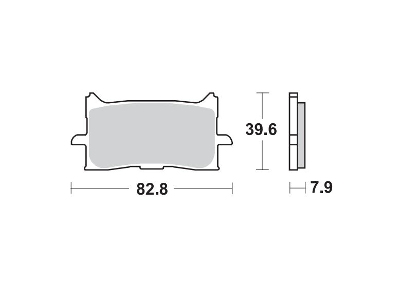 Тормозные колодки Braking 971CM55