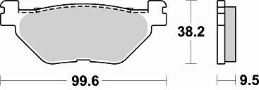 Тормозные колодки Braking 903SM1