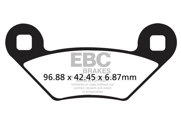Тормозные колодки EBC FA475R
