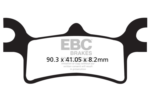 Тормозные колодки EBC EBC FA314R