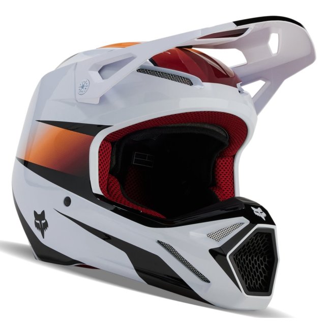 Шлем FOX V1 FLORA HELMET [White]
