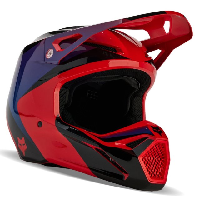 Шлем FOX V1 STREAK HELMET [Flo Red]
