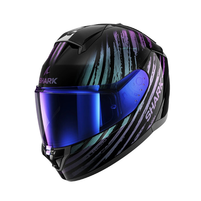 Шлем SHARK RIDILL 2 ASSYA black/blue/purple