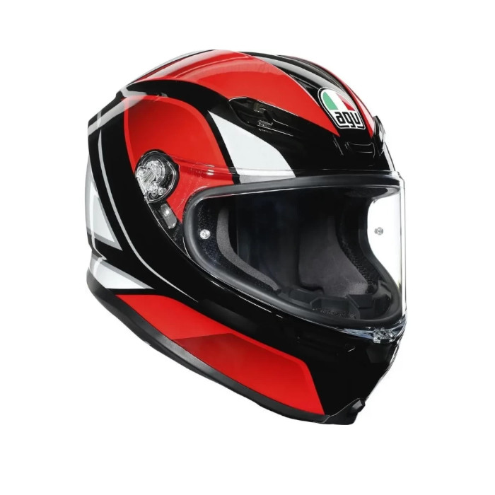 Шлем AGV K6 S (E2206) HYPEN black/red/white