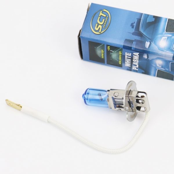 Лампа фары H3 12V 55W галогенная Super White