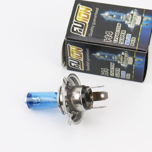 Лампа фары галоген H4 P43T 12V 60/55W Super White
