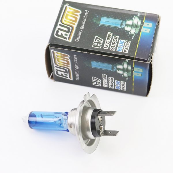 Лампа фары галоген H7 12V 100W PX26D Super White