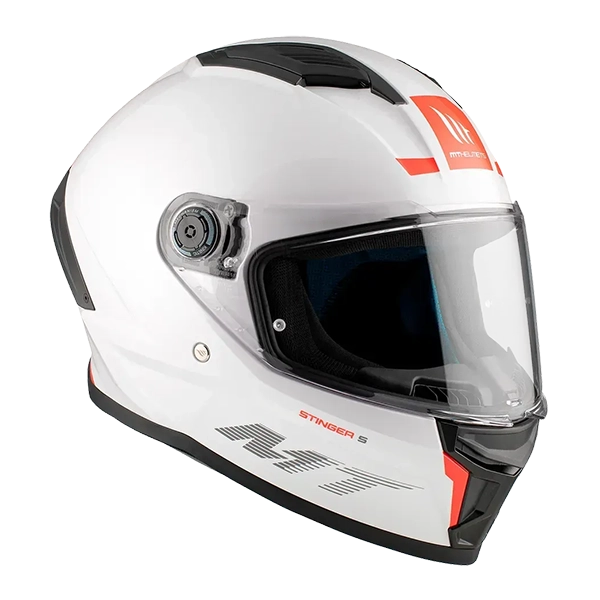 Шлем MT Stinger 2 A0 Solid White Gloss