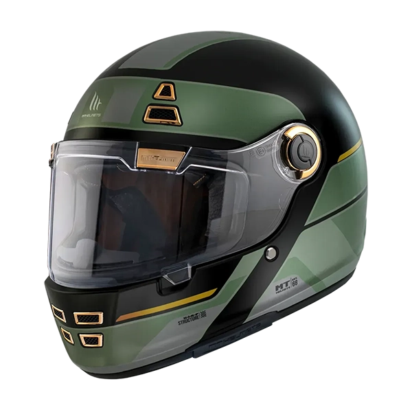 Шлем MT Jarama 68TH C1 Black/Green