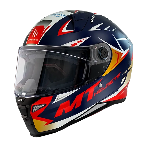 Шлем MT Revenge 2 S Acosta A37 Blue/White/Red