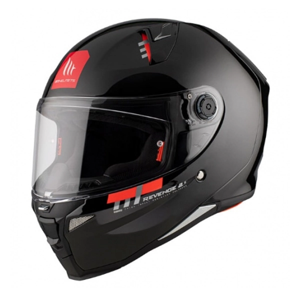 Шлем MT Revenge 2 S Solid A1 Black Gloss
