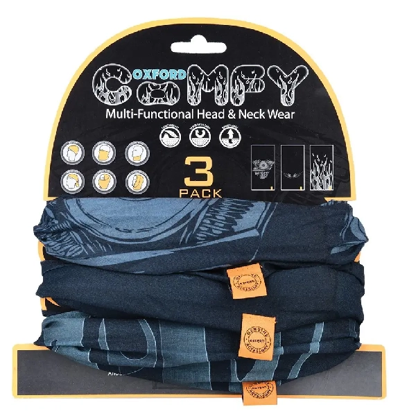 Набор баффов (3 шт.) Oxford Comfy HD Graphics 3-Pack