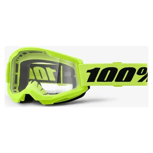 Очки 100% STRATA 2 Goggle [Neon Yellow]