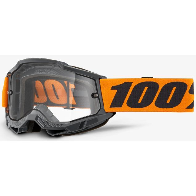 Очки 100% ACCURI 2 Enduro Goggle [Orange], Dual Clear Lens