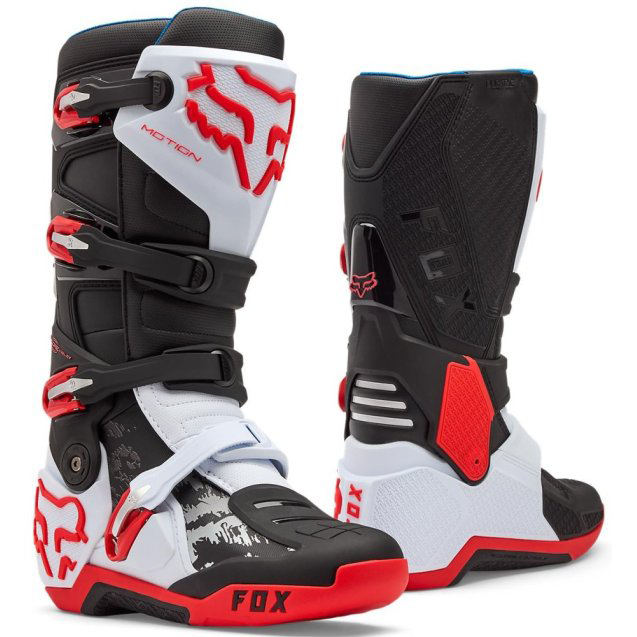 Мотоботы FOX MOTION Boot [Fluo Red]